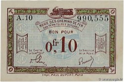 10 Centimes FRANCE regionalism and miscellaneous  1918 JP.135.02