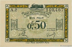 50 Centimes FRANCE régionalisme et divers  1918 JP.135.04 pr.NEUF