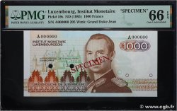 1000 Francs Spécimen LUXEMBOURG  1985 P.59s