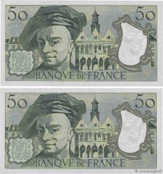 50 Francs QUENTIN DE LA TOUR Consécutifs FRANCE  1979 F.67.05 UNC-