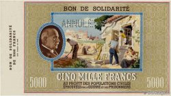 5000 Francs BON DE SOLIDARITE Annulé FRANCE régionalisme et divers  1941 KL.13Bs NEUF