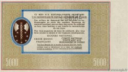 5000 Francs BON DE SOLIDARITE Annulé FRANCE régionalisme et divers  1941 KL.13Bs NEUF