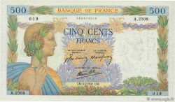 500 Francs LA PAIX FRANCIA  1941 F.32.14 EBC+