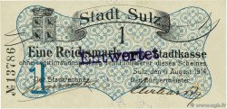 1 Reichsmark Annulé GERMANY Soultz 1914 P.-