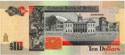 10 Dollars BELIZE  1990 P.54a UNC