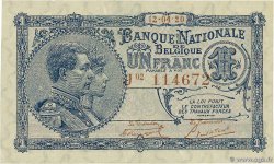 1 Franc BELGIEN  1920 P.092 fST