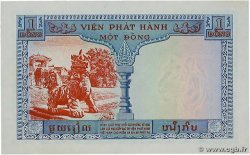 1 Piastre - 1 Dong FRENCH INDOCHINA  1954 P.105 AU+