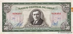 50 Escudos CHILE  1964 P.140b