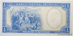 1/2 Escudo CHILE  1962 P.134Aa UNC