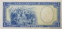 1/2 Escudo CHILE  1962 P.134Aa VF+