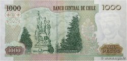 1000 Pesos CHILI  2002 P.154f TTB+