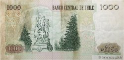 1000 Pesos CHILE  2007 P.154g VF-