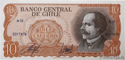 10 Escudos CHILE  1970 P.143