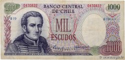 1000 Escudos CHILE  1971 P.146