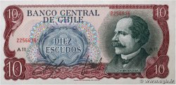 10 Escudos CHILE  1970 P.142