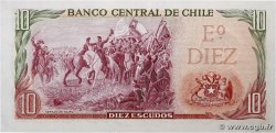 10 Escudos CHILI  1970 P.142 pr.SPL