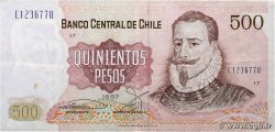 500 Pesos CHILE  1987 P.153b