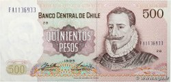 500 Pesos CHILE
  1995 P.153e MBC+