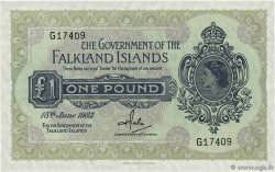 1 Pound FALKLANDINSELN  1982 P.08e ST