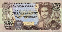 20 Pounds FALKLANDINSELN  1984 P.15a fST+