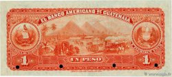 1 Peso Spécimen GUATEMALA  1895 PS.111s SPL