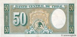 50 Pesos CILE  1958 P.121a BB