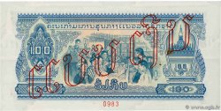 100 Kip Spécimen LAOS  1975 P.23s XF