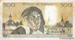 500 Francs PASCAL FRANCE  1986 F.71.34 VF