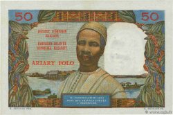 50 Francs - 10 Ariary MADAGASCAR  1969 P.061 AU