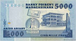 5000 Francs - 1000 Ariary MADAGASCAR  1988 P.073b NEUF