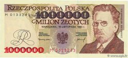 1000000 Zlotych POLOGNE  1993 P.162 NEUF