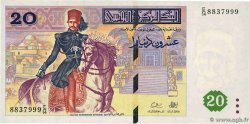 20 Dinars TUNISIA  1992 P.88 UNC