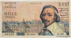 1000 Francs RICHELIEU FRANCE  1955 F.42.14