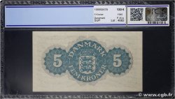 5 Kroner DENMARK  1945 P.035b XF