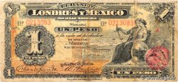 1 Peso MEXICO  1914 PS.0240 q.MB