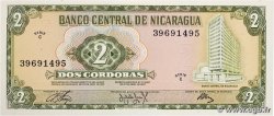 2 Cordobas NICARAGUA  1972 P.121 UNC-