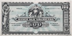 100 Sucres Non émis ECUADOR  1920 PS.254 UNC-