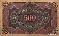 500 Mark GERMANY Dresden 1890 PS.0953a F