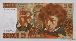 10 Francs BERLIOZ FRANCE  1972 F.63.01 SUP