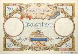 50 Francs LUC OLIVIER MERSON type modifié FRANCE  1933 F.16.04