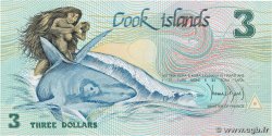 3 Dollars Commémoratif COOK ISLANDS  1992 P.06a