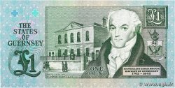 1 Pound GUERNSEY  1991 P.52b FDC