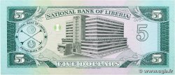 5 Dollars LIBERIA  1989 P.19 NEUF