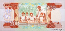 200 Cedis GHANA  1989 P.27b UNC-