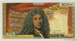 500 Nouveaux Francs MOLIÈRE Numéro radar FRANCIA  1963 F.60.05