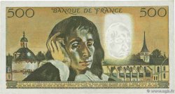 500 Francs PASCAL FRANKREICH  1968 F.71.01 VZ