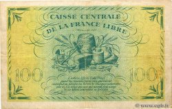 100 Francs Marianne CCFL AFRIQUE ÉQUATORIALE FRANÇAISE Brazzaville 1944 A.121a MB