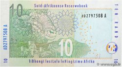 10 Rand SUDAFRICA  2009 P.128b FDC