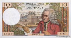 10 Francs VOLTAIRE FRANCE  1973 F.62.63