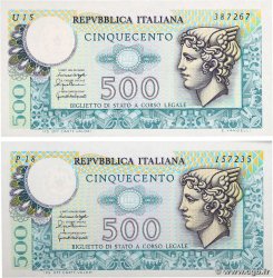 500 Lire Lot ITALY  1976 P.095